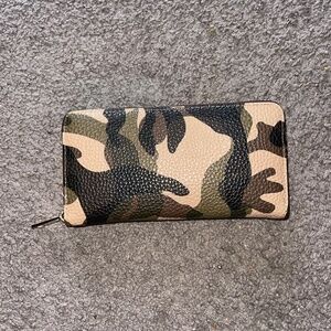 Camouflage Wristlet or Wallet